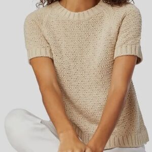 Pendelton Cozy Beige Knit Sweater Small